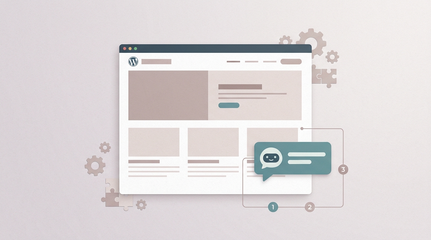 How to Add an AI Chatbot to a WordPress Website (Step by Step)