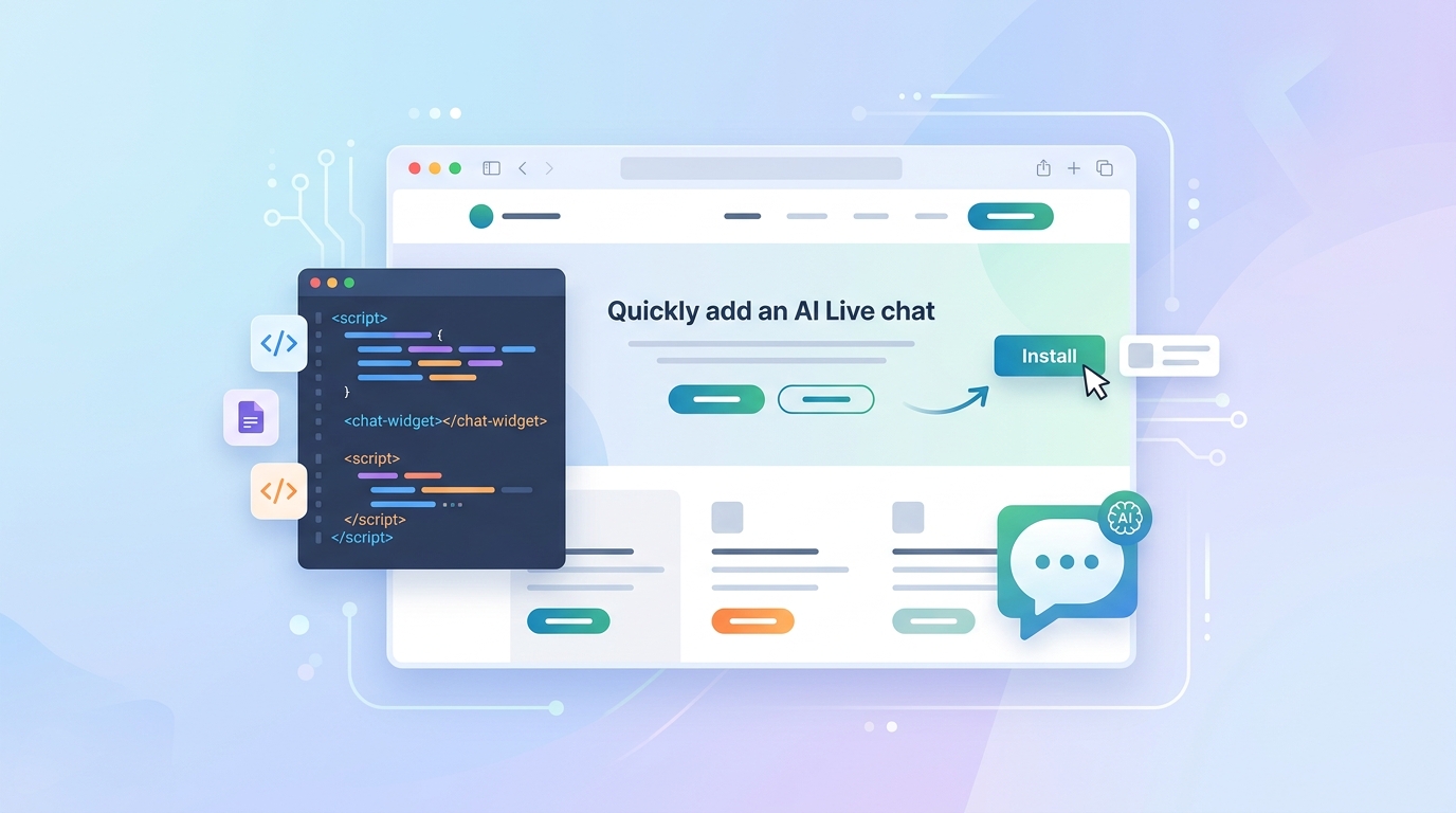 How to Add a Live Chat Widget to Your Website in Under 10 Minutes