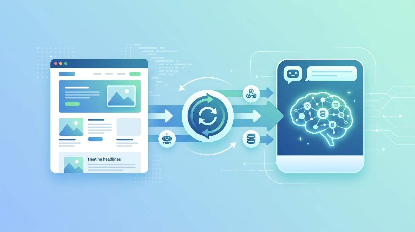 How to Sync Your Website Content with Your AI Chatbot Automatically